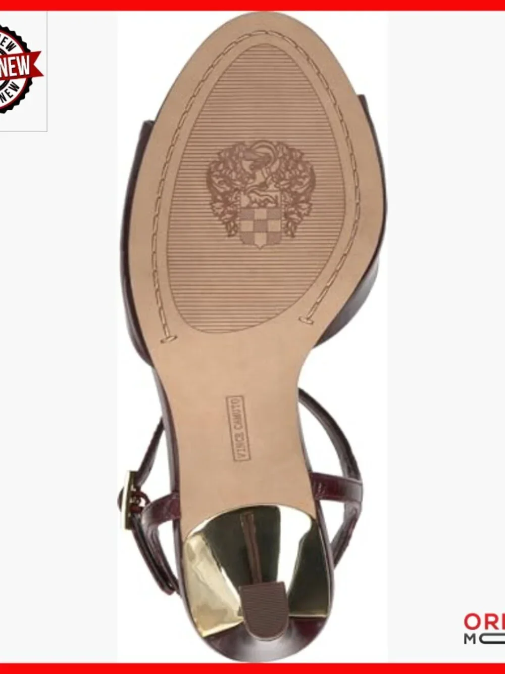 Leather Heeled Sandals with Adjustable Ankle Strap, 3.4 Inch Heel